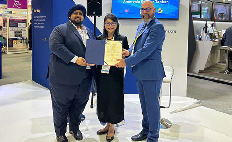 RINA Awards AIP for Ammonia-Fuelled Bunker Tanker